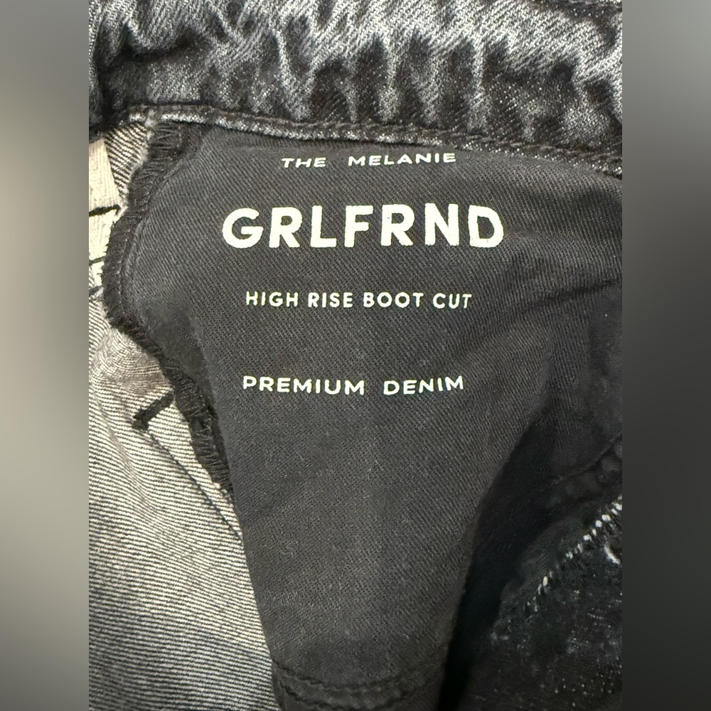 GRLFRND The Melanie High Rise Bootcut Denim Jeans | Size 30 - Picture 6 of 9